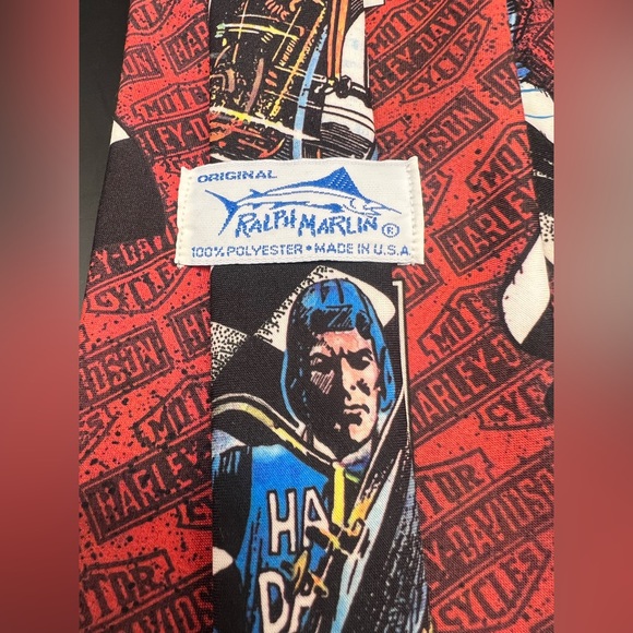 Ralph Marlin- Harley‎ Davidson Tie, Pre-Owned - Picture 4 of 7